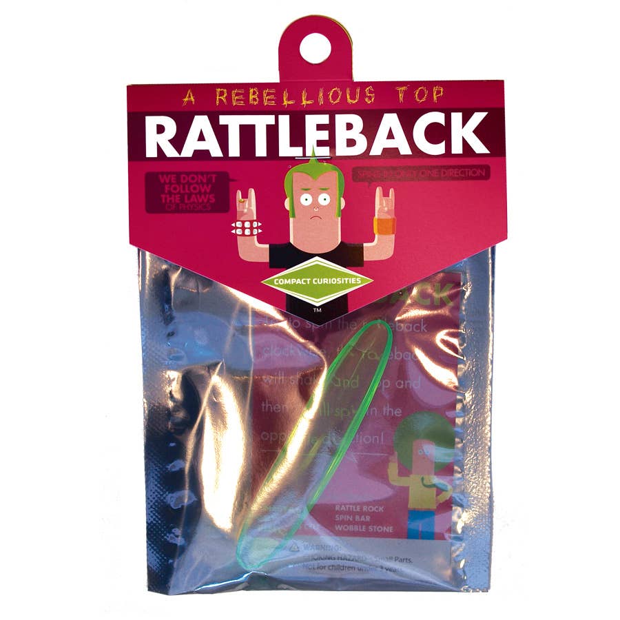 Rattleback | Compact Curiosites Rattleback Science Demo