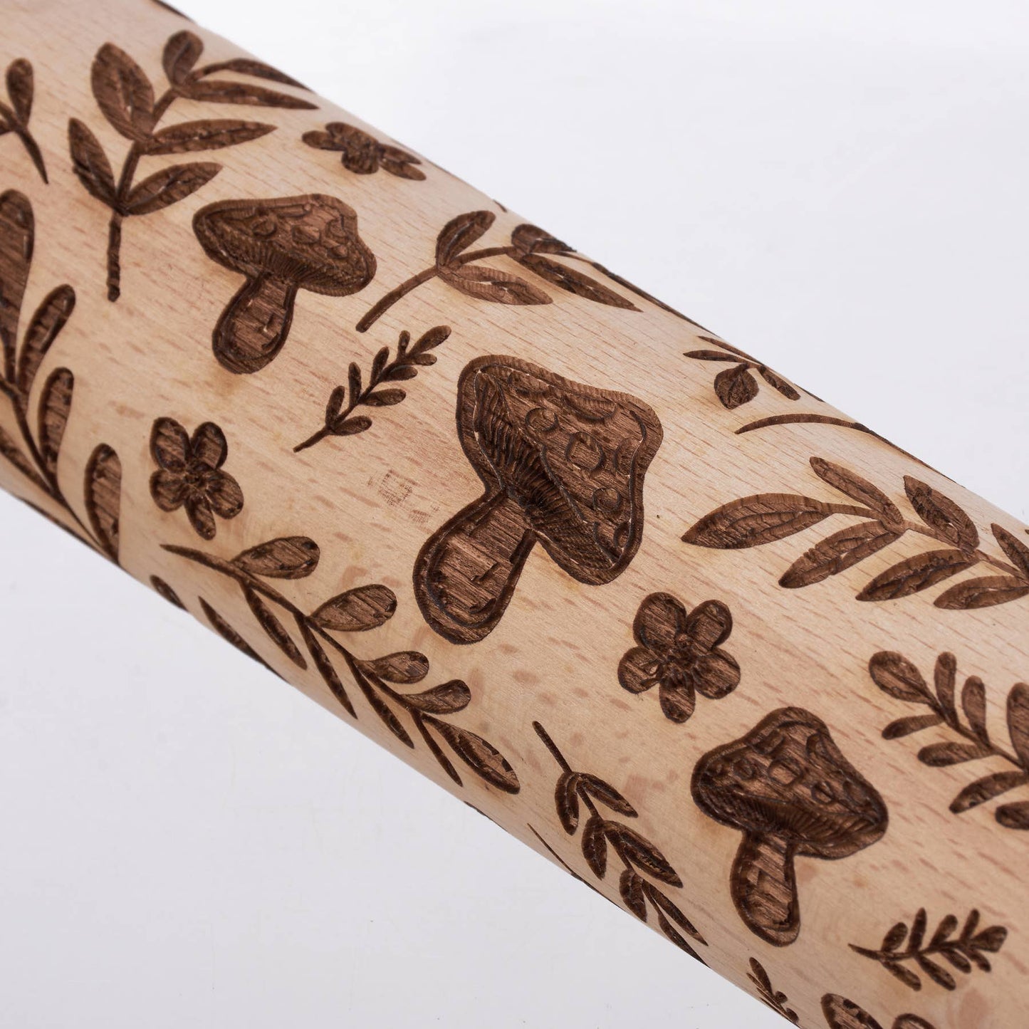 
                  
                    Embossing Rolling Pin: Mushrooms
                  
                