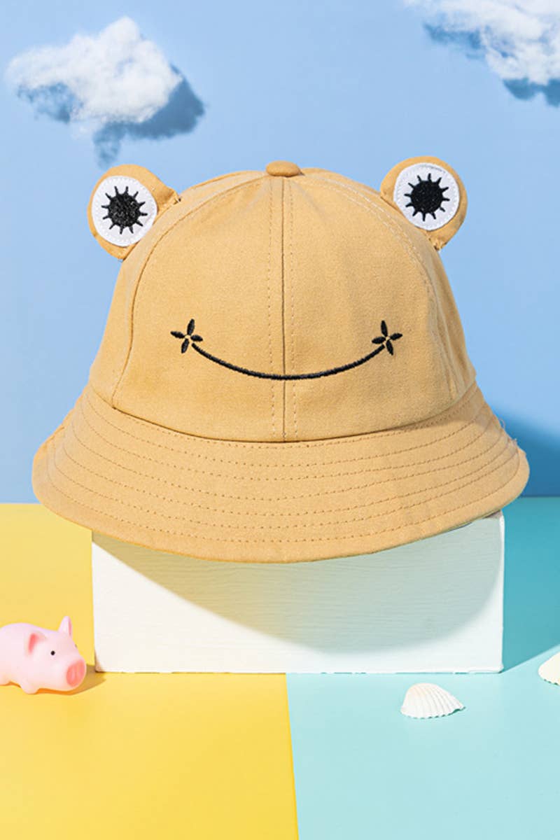 
                  
                    Kid's Happy Frog Bucket Hat
                  
                