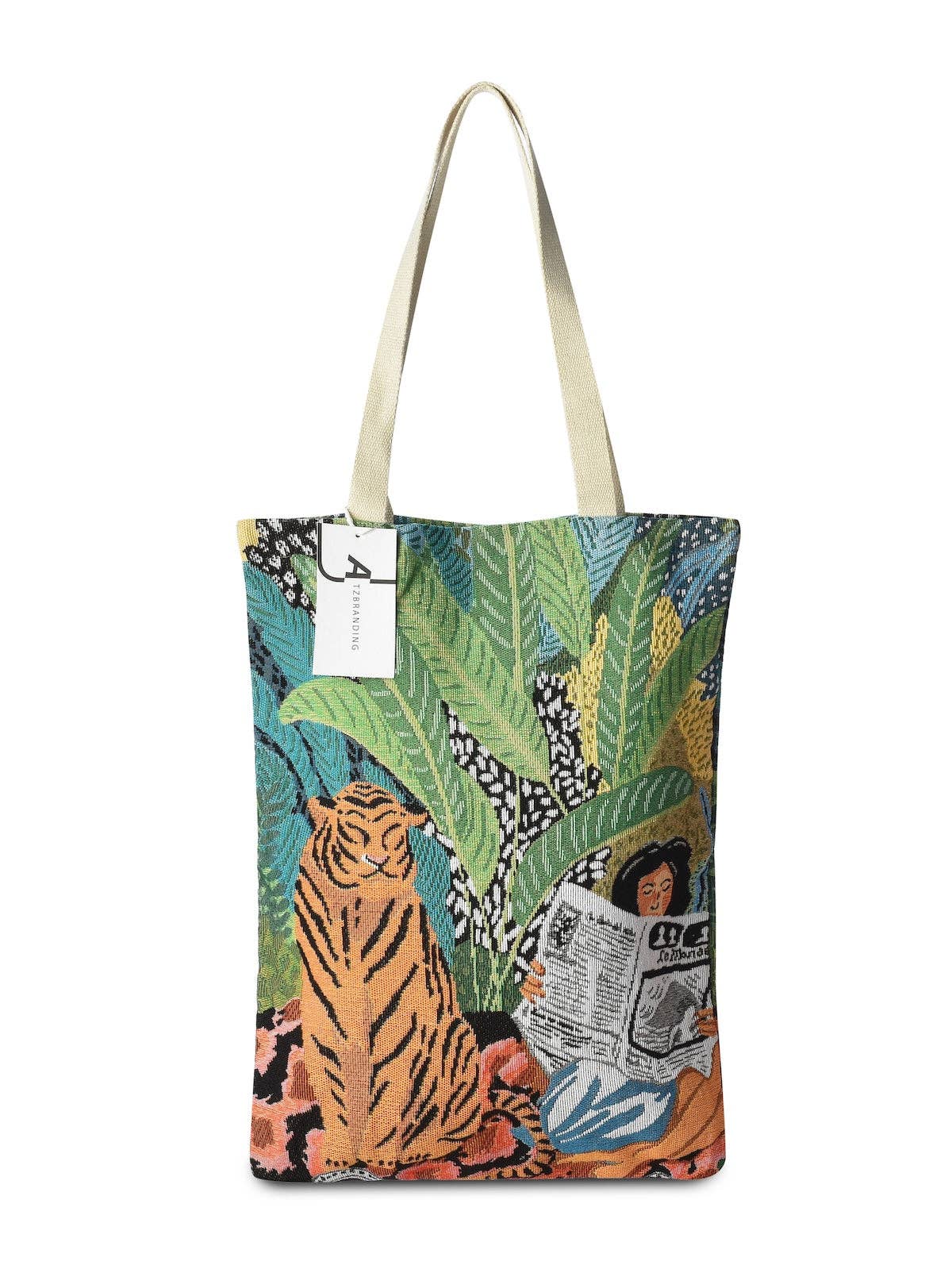 
                  
                    Wild Cats Shoulder Book Tote
                  
                