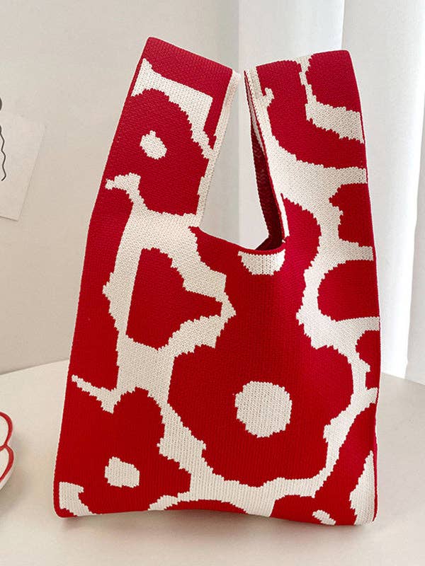 
                  
                    Knit Tote: Power Flowers
                  
                