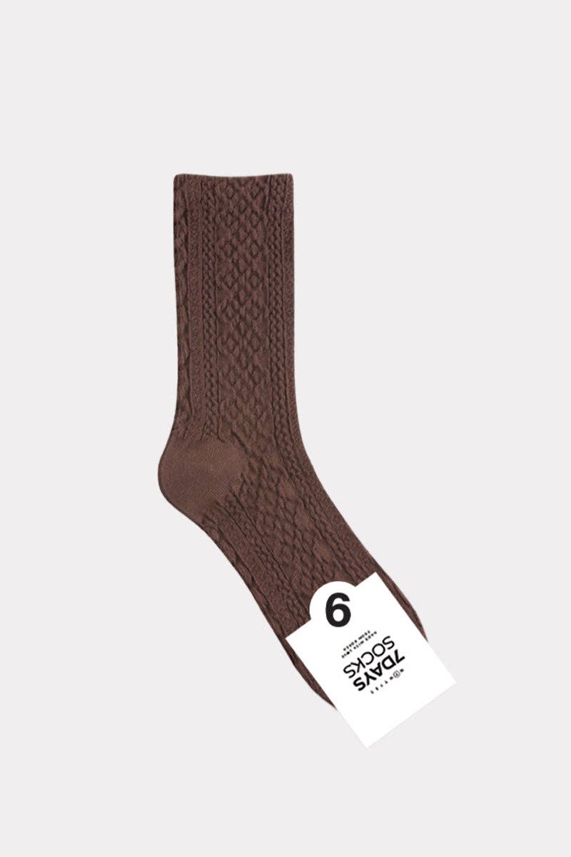 
                  
                    Textured Waffle Socks
                  
                