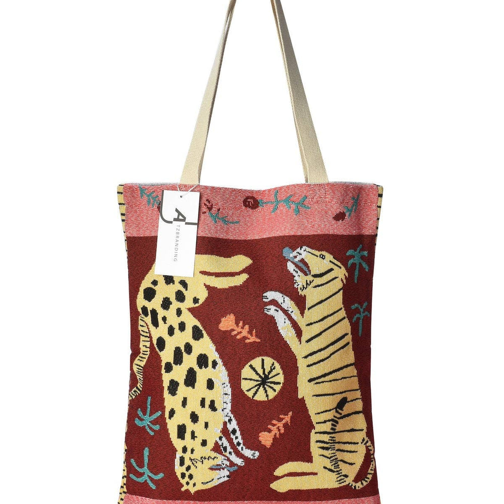 
                  
                    Wild Cats Shoulder Book Tote
                  
                