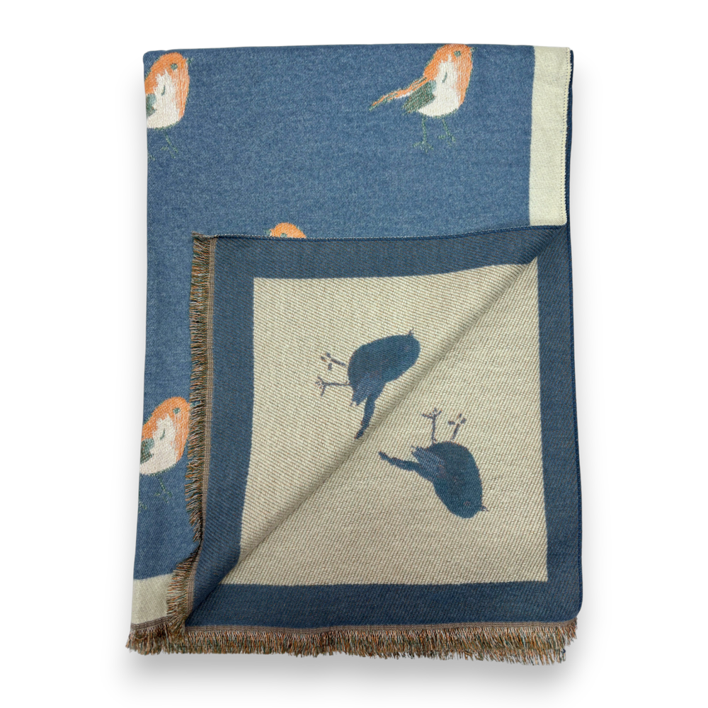 
                  
                    Robin Reversible Cashmere Blend Scarf
                  
                