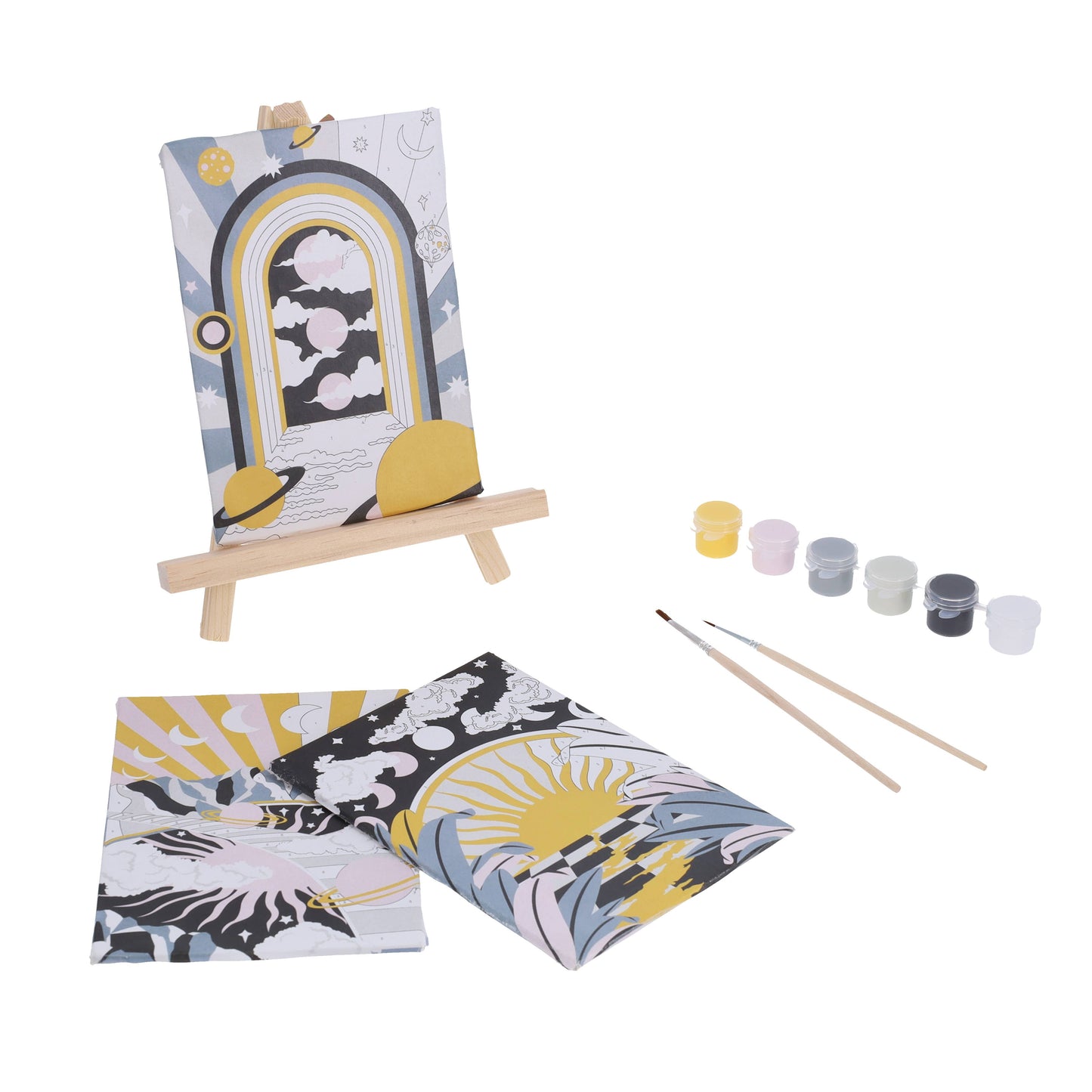
                  
                    Mindful Crafts: Celestial Paint-by-Number Kit
                  
                