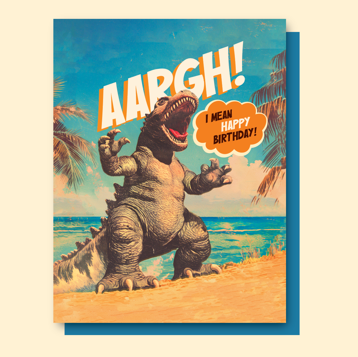 
                  
                    "AARGH" Dinosaur Birthday Card
                  
                