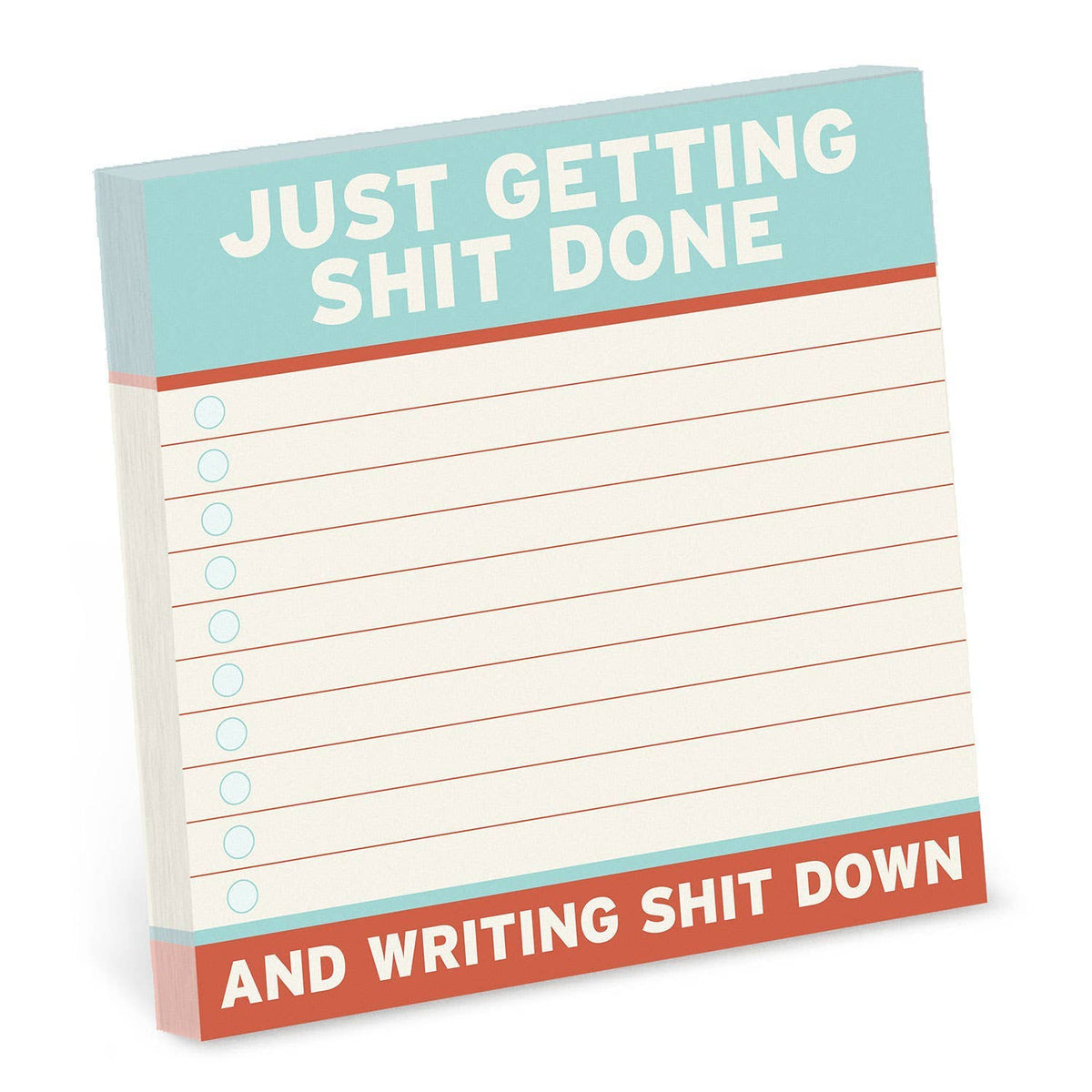 
                  
                    Getting Shit Done Large Sticky Notes: 4"x4" Sticky Notes
                  
                
