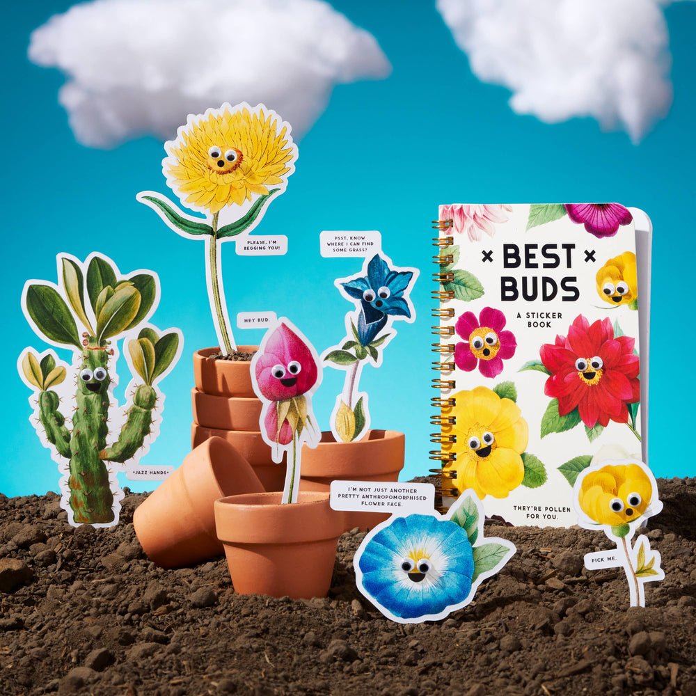 
                  
                    "Best Buds" Googly Sticker Book by Brass Monkey
                  
                