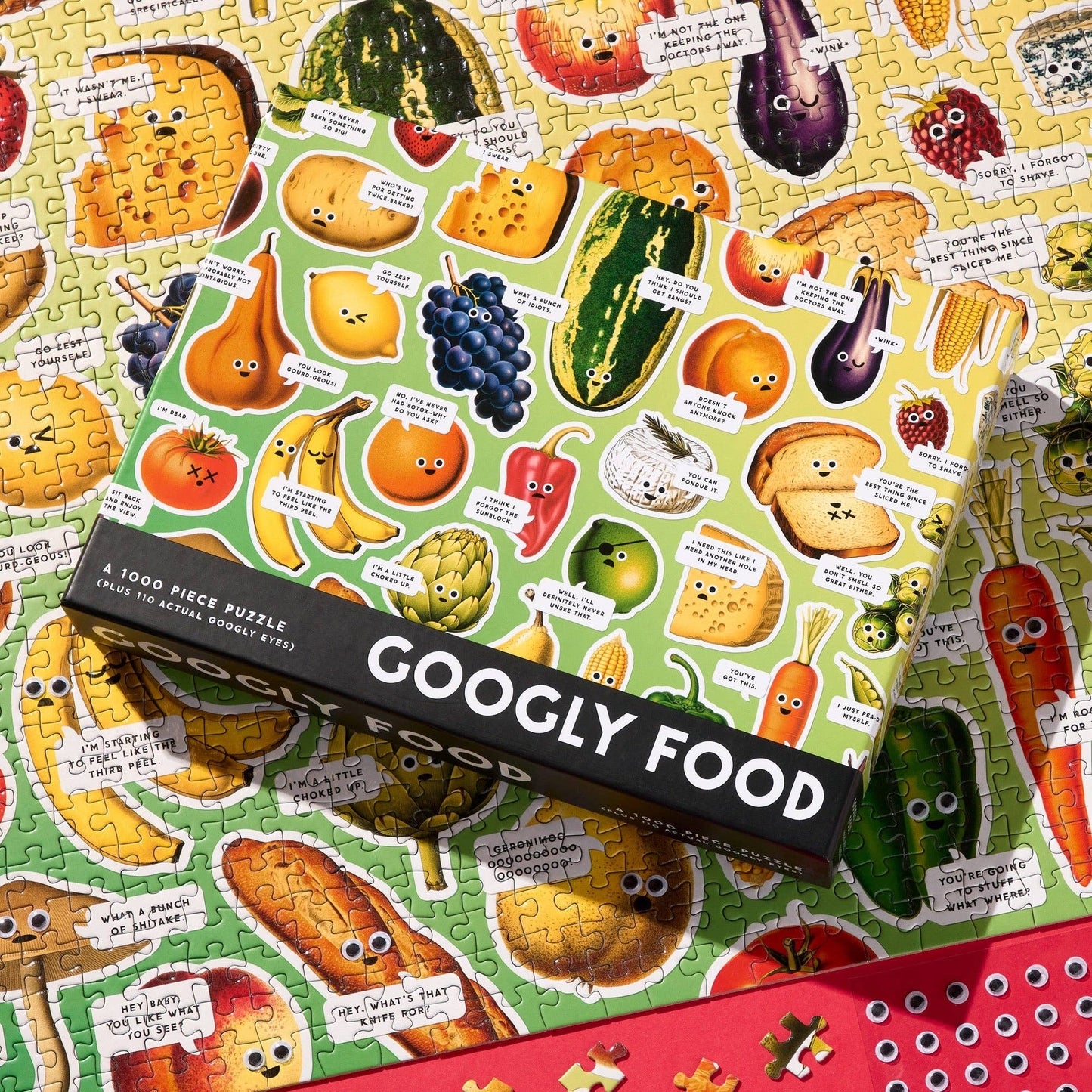 
                  
                    Googly Food by Brass Monkey: 1000 Piece Puzzle
                  
                