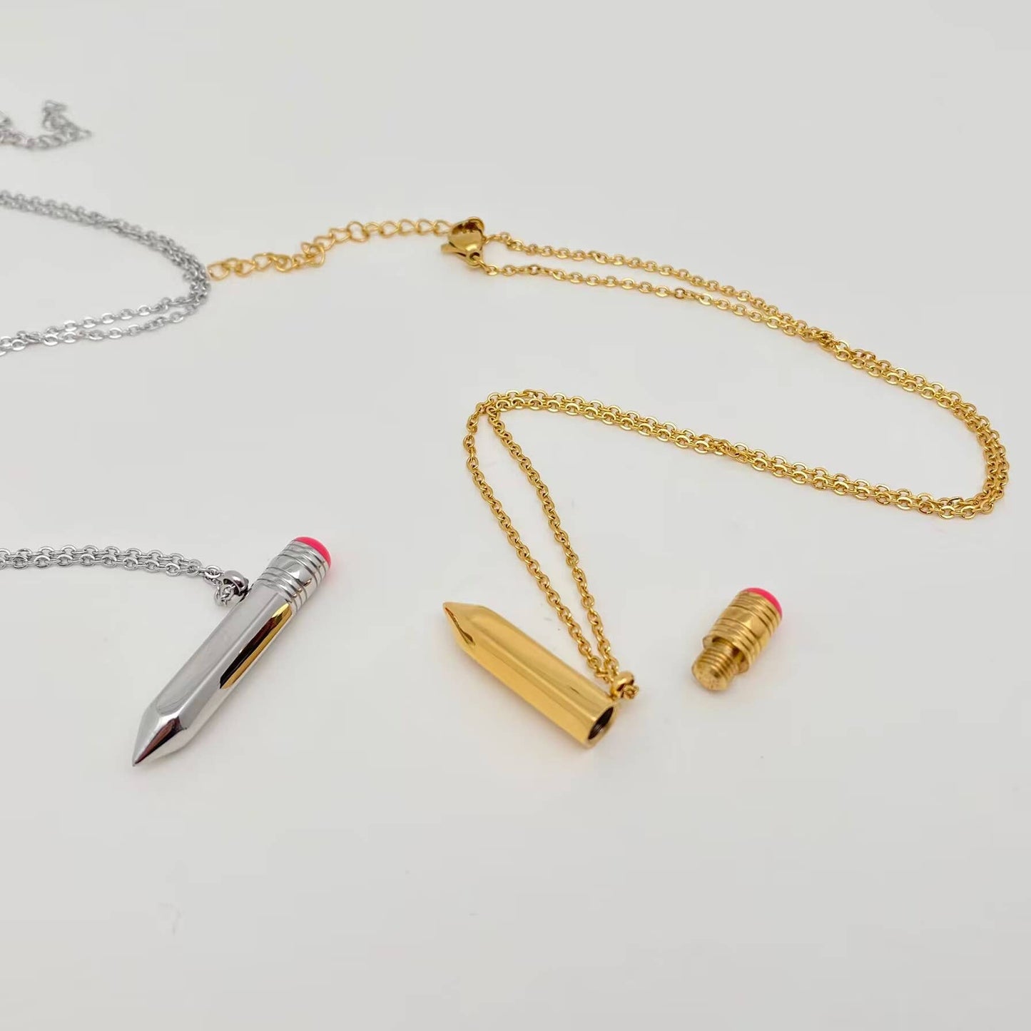 
                  
                    Pencil Capsule Necklace
                  
                