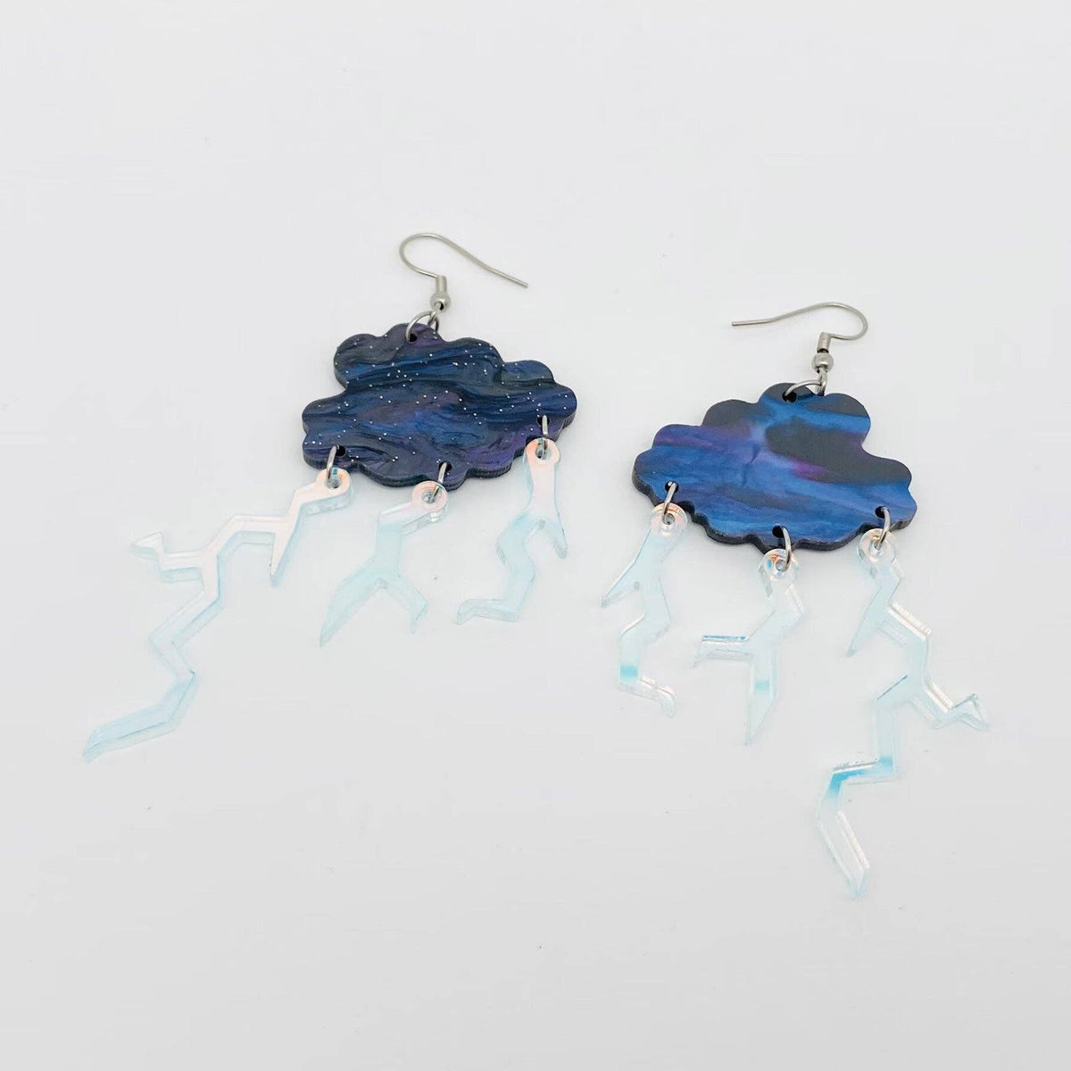 
                  
                    Acrylic Lightning Cloud Earrings
                  
                