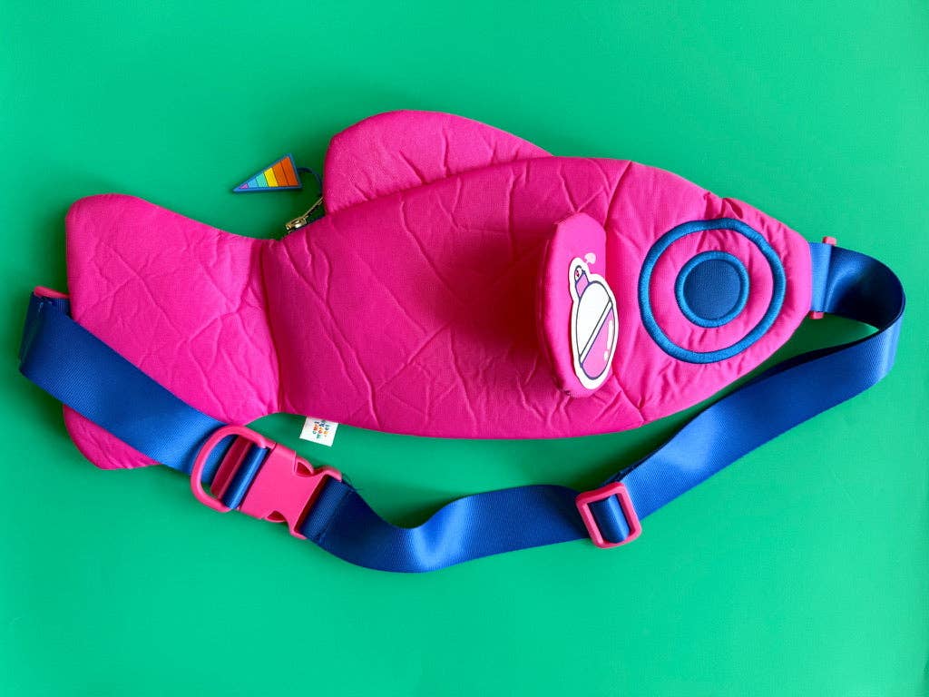 
                  
                    The Fish Bag - Sporty Pink
                  
                