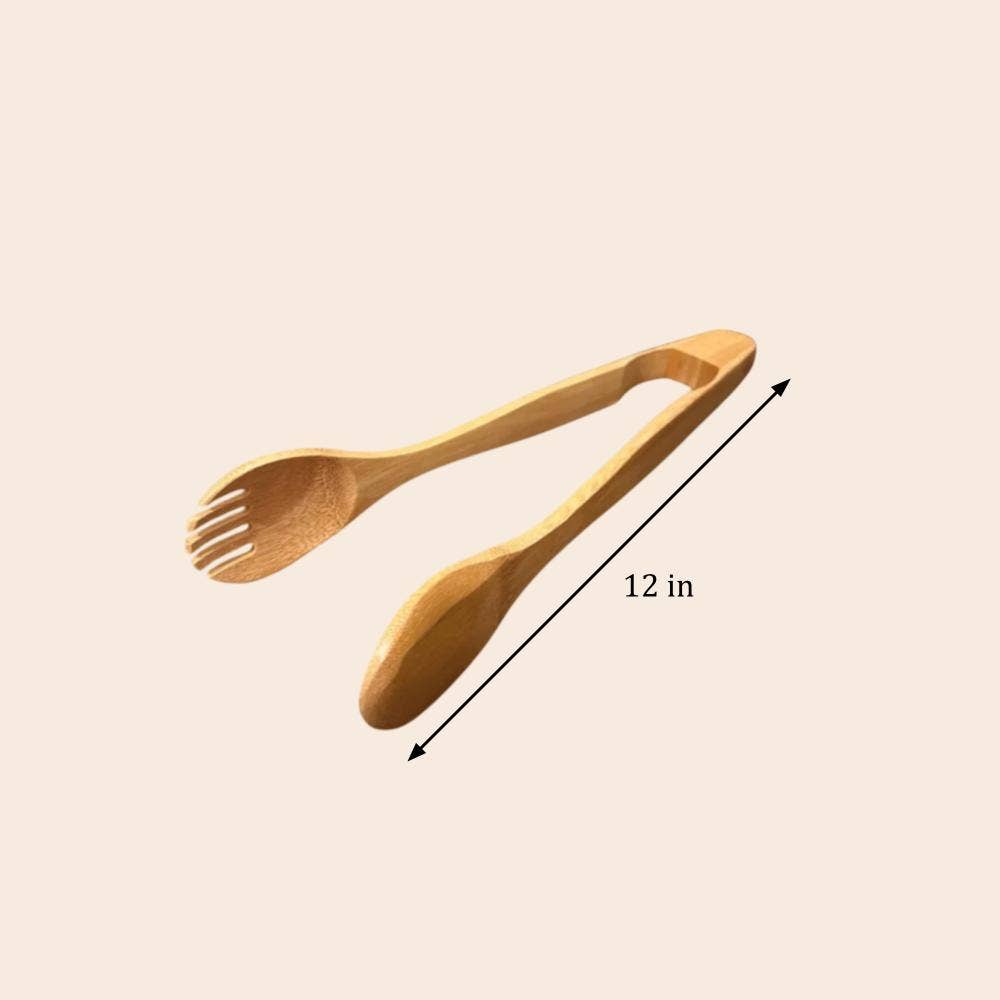 
                  
                    12" Bamboo Serving Tongs
                  
                