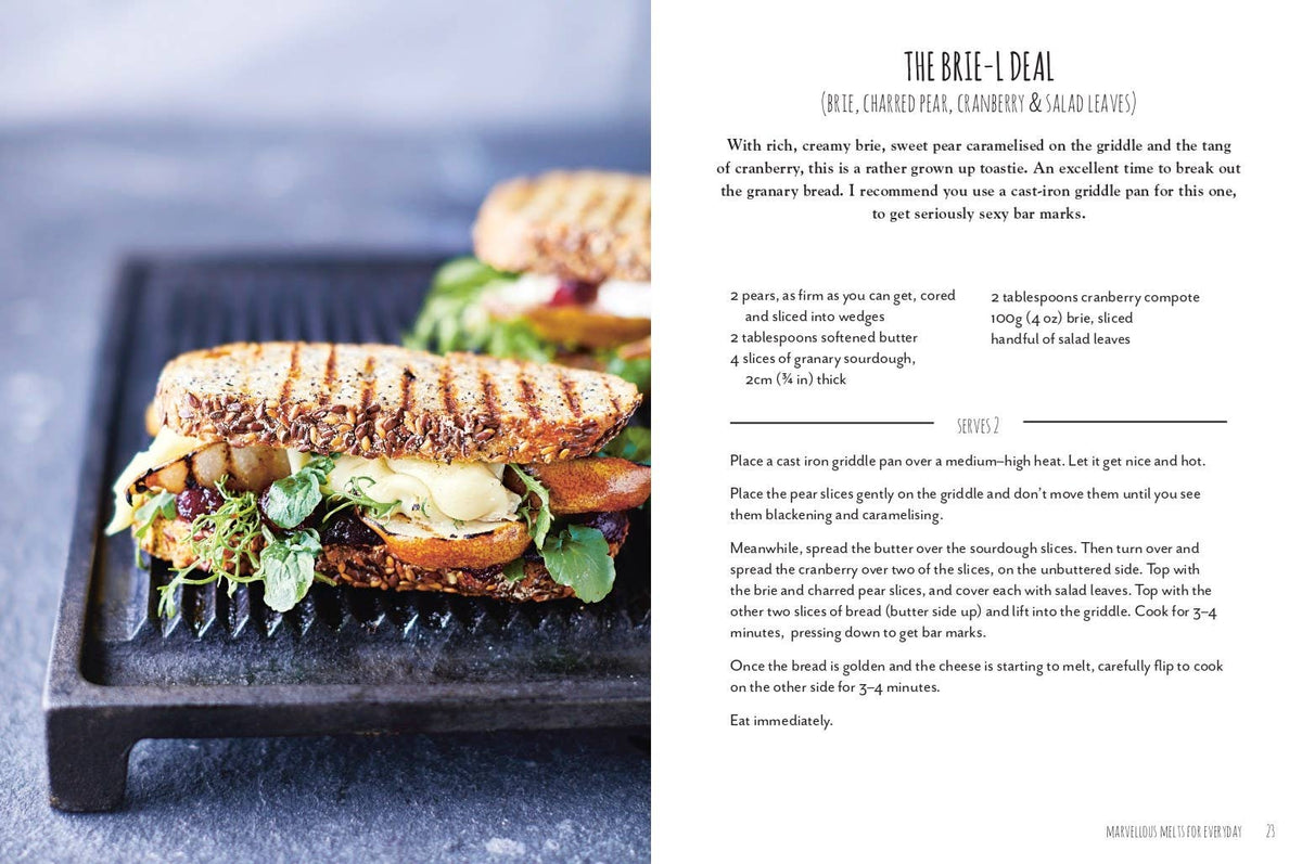 
                  
                    The Grilled Cheese Cookbook
                  
                