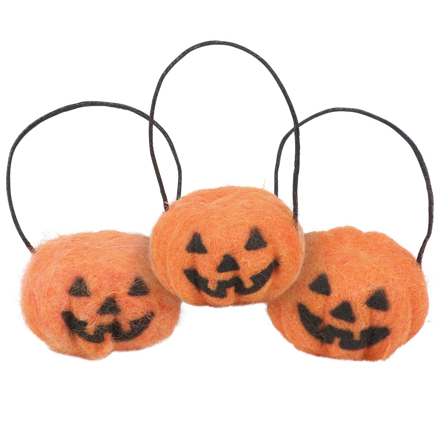 
                  
                    Jack O'Lantern Felted Ornament
                  
                