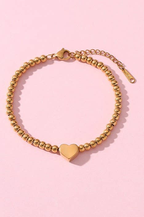
                  
                    Beaded Heart Bracelet
                  
                