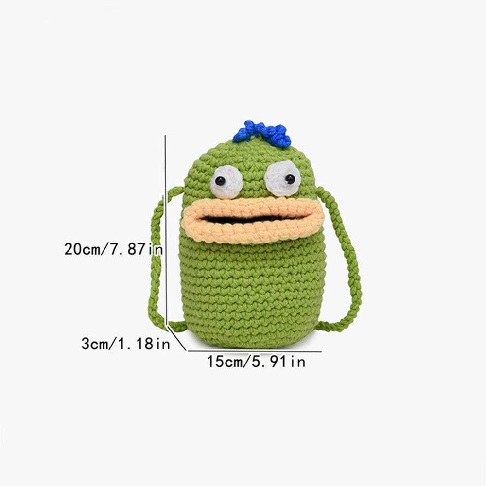 
                  
                    Mouth Monster Crochet Bag
                  
                