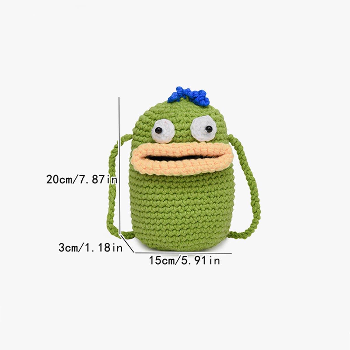 
                  
                    Mouth Monster Crochet Bag
                  
                