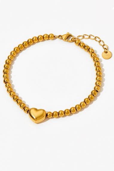 
                  
                    Beaded Heart Bracelet
                  
                