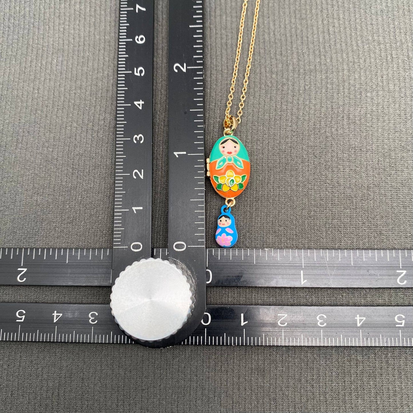 
                  
                    Novelty Locket Charm Necklace
                  
                