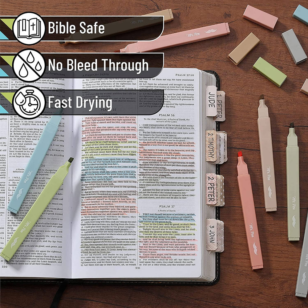 
                  
                    Soft Tone Chisel Tip Highlighters: Set of 8
                  
                