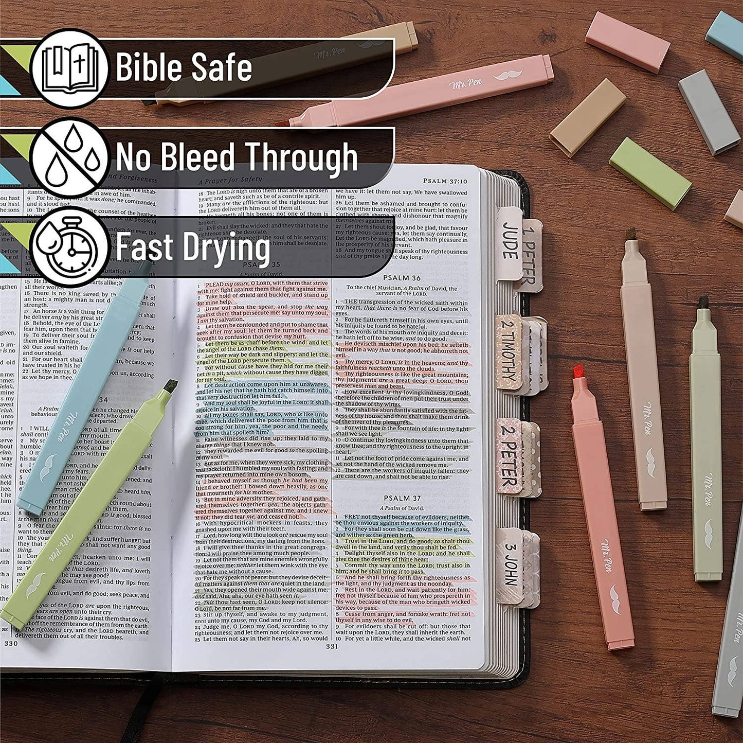 
                  
                    Soft Tone Chisel Tip Highlighters: Set of 8
                  
                