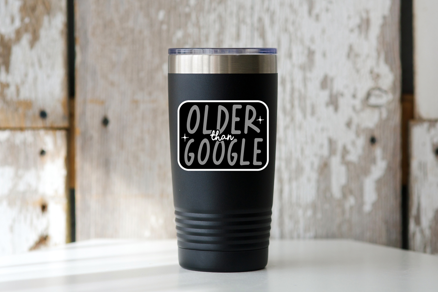 
                  
                    Older Than Google Sticker
                  
                