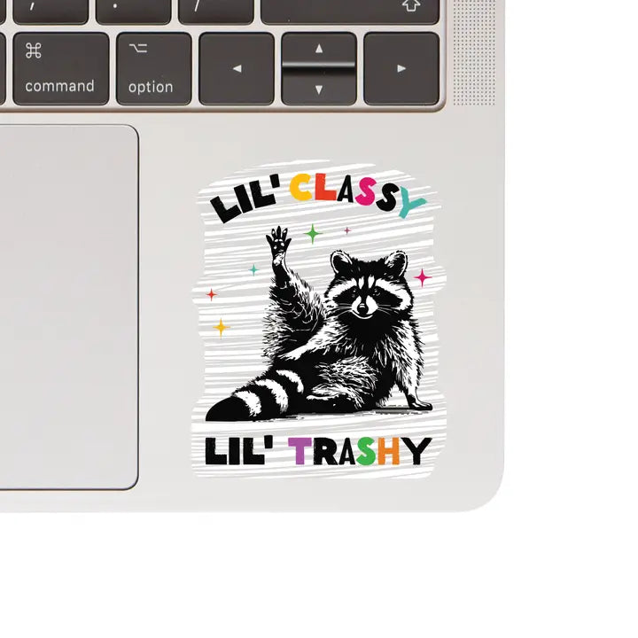 
                  
                    Lil' Classy Lil' Trashy Raccoon Sticker
                  
                