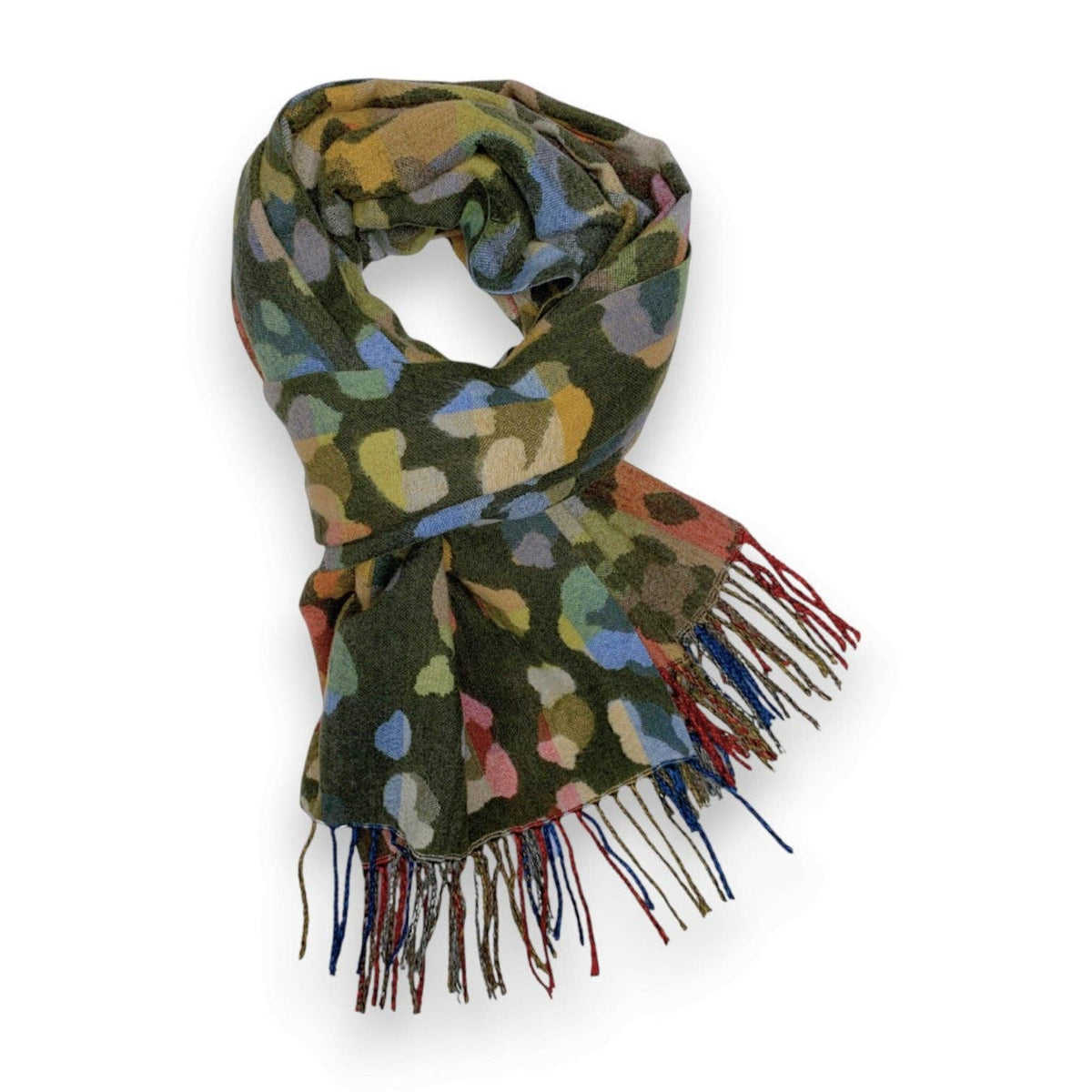 
                  
                    Colour Play Leopard Cashmere Blend Winter Scarf
                  
                