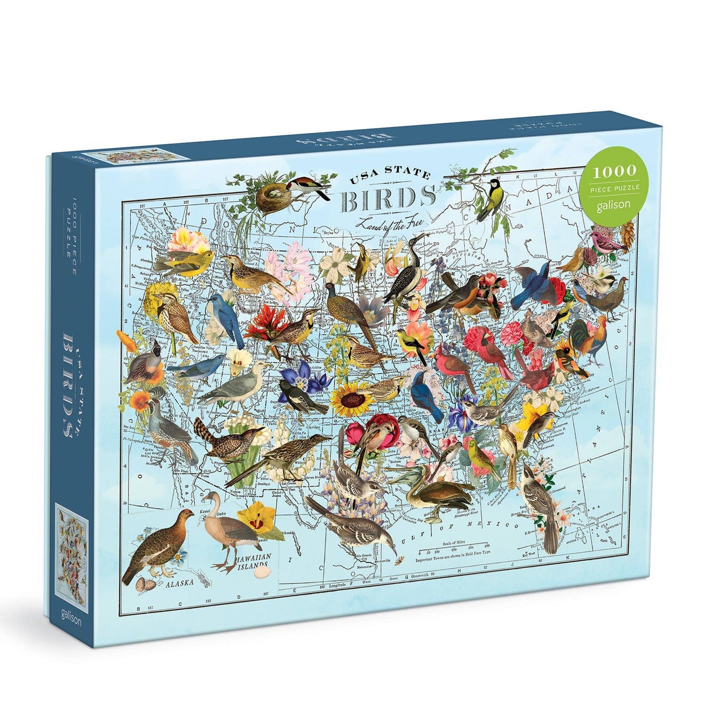 
                  
                    State Birds 1000 Piece Puzzle by Wendy Gold
                  
                