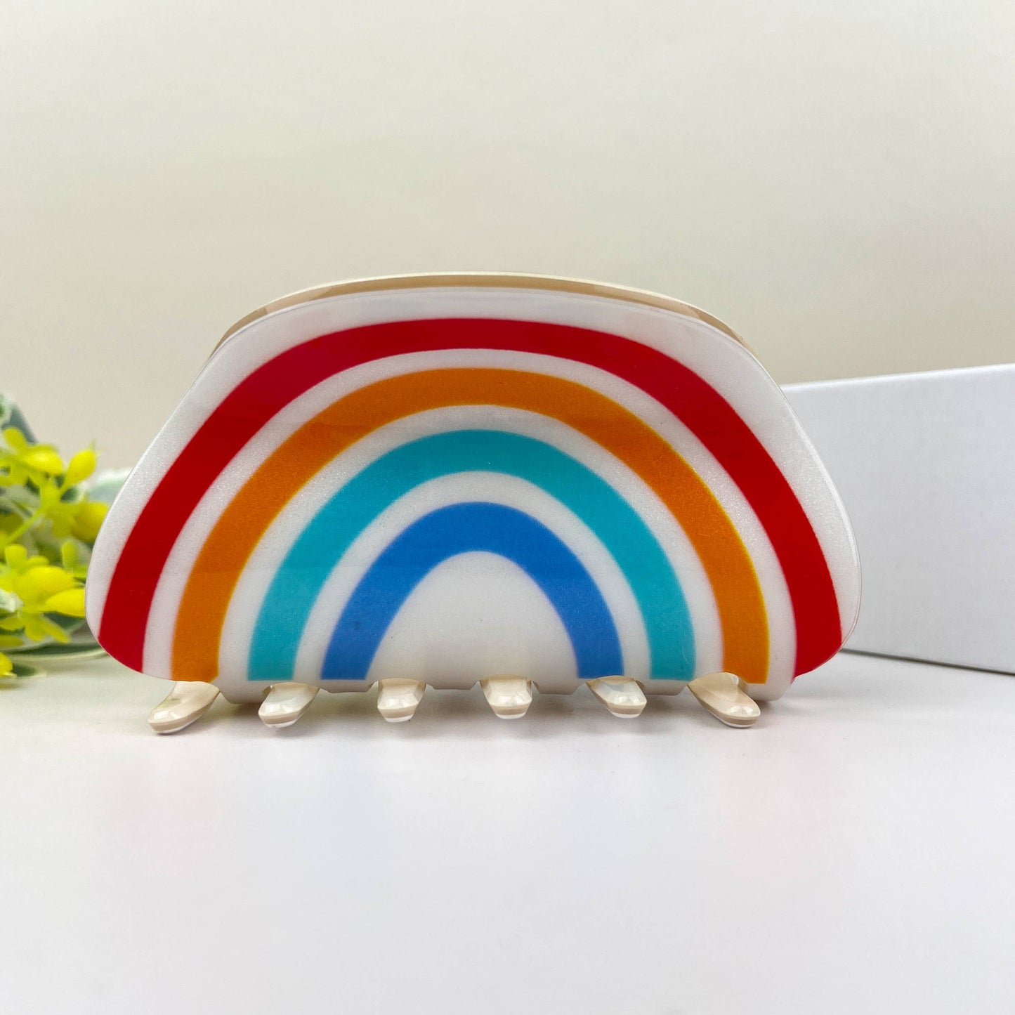 
                  
                    Playful Rainbow Hair Claw
                  
                