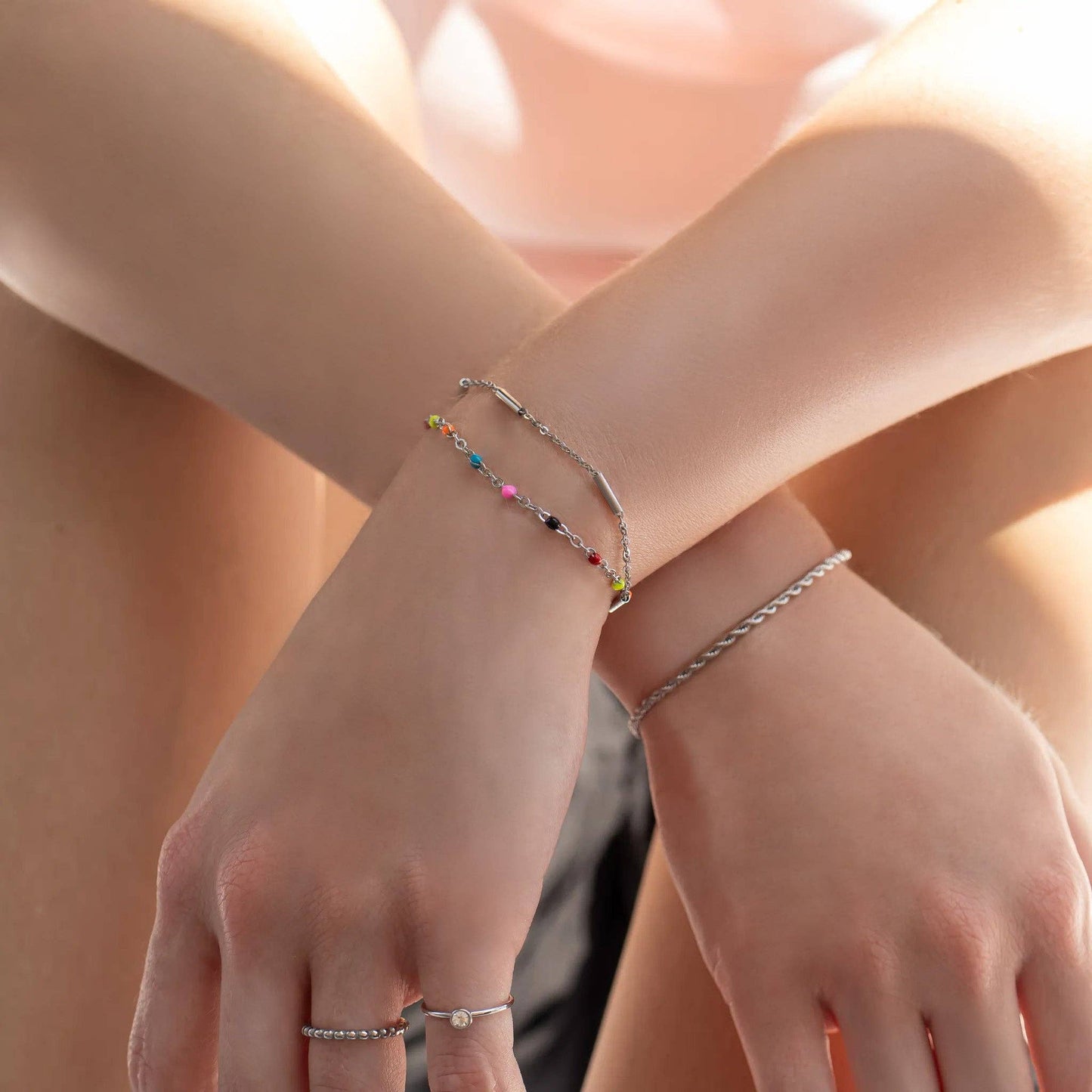 
                  
                    Confetti Chain Bracelet
                  
                