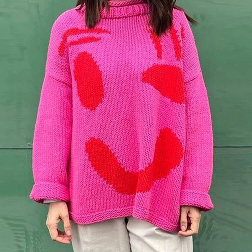 
                  
                    Give A Wink Knit Sweater
                  
                