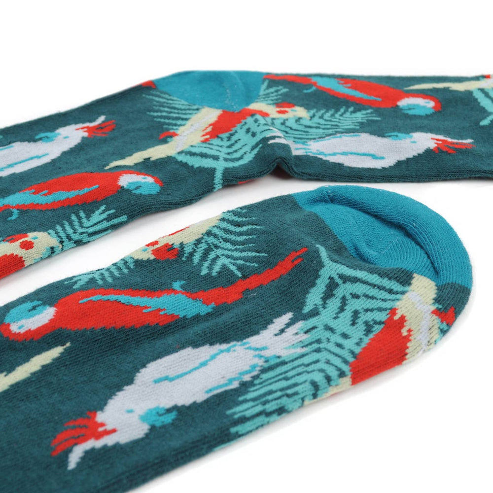 
                  
                    Men's Novelty Socks: Tropical Birds
                  
                