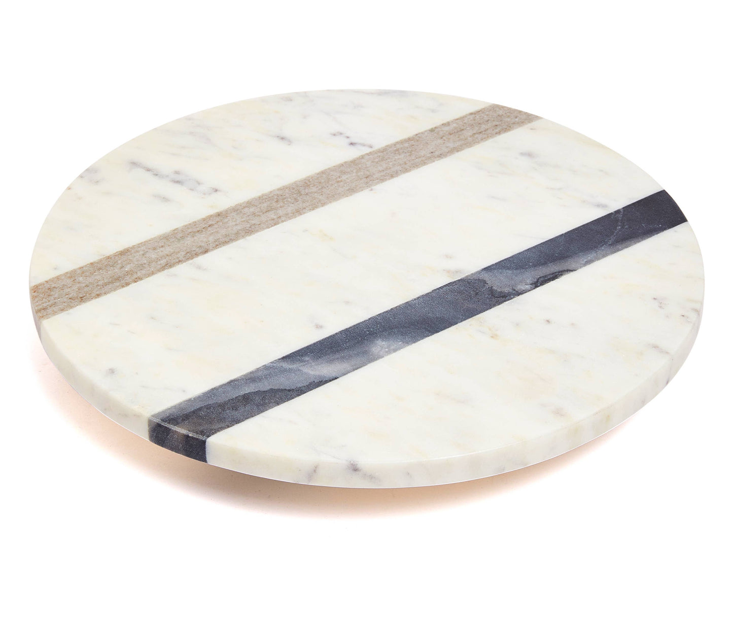 
                  
                    12" Striped Marble Lazy Susan
                  
                