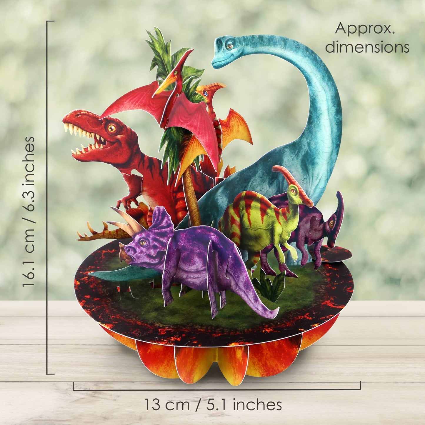 
                  
                    Dinosaurs 3D Greeting Card
                  
                