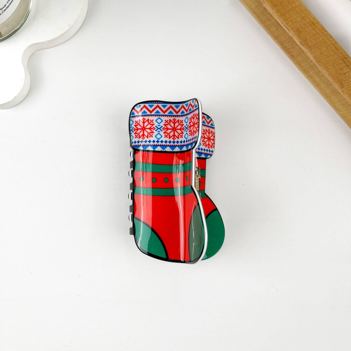 
                  
                    Christmas Motif Hair Claws
                  
                