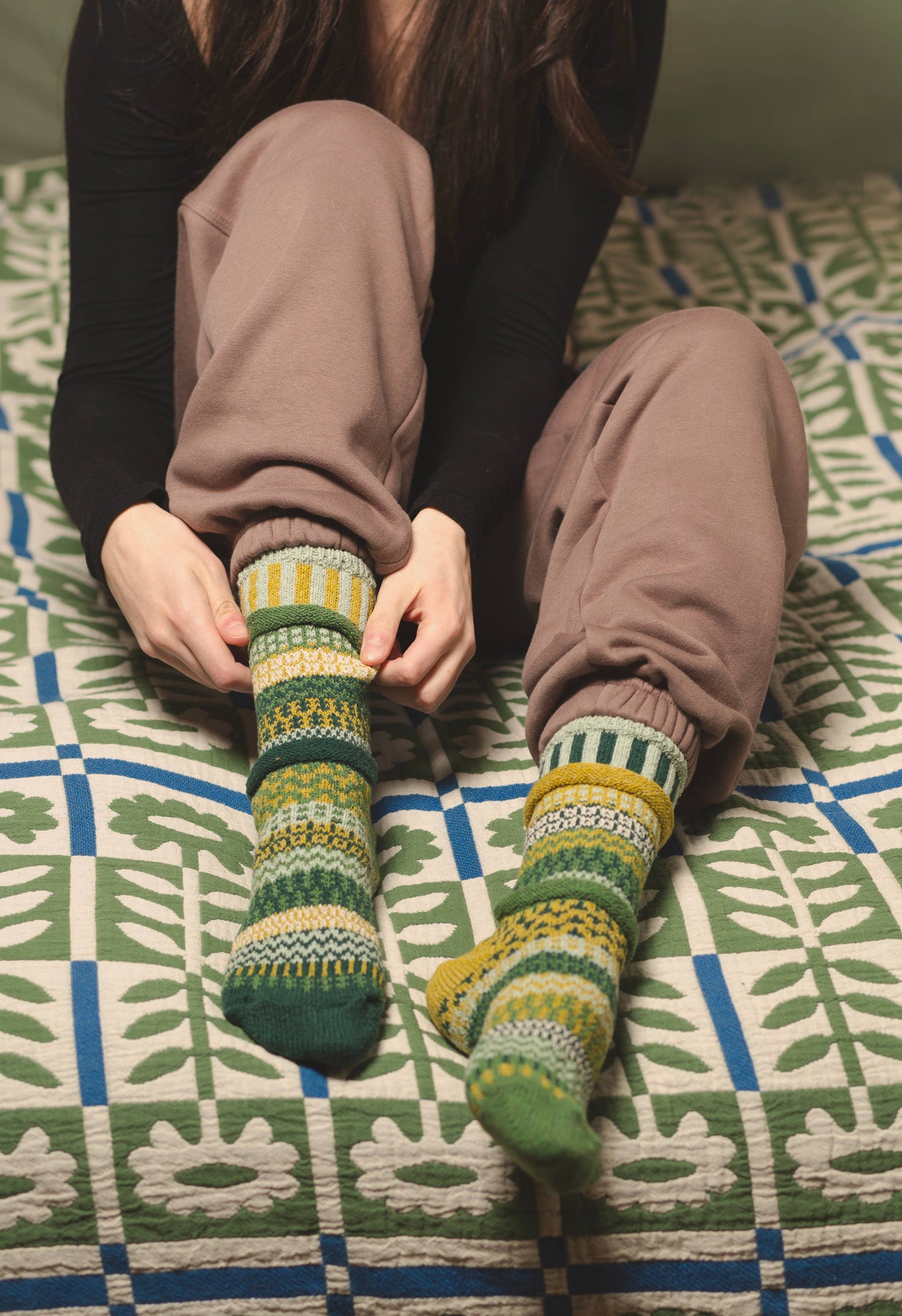 
                  
                    Fiddlehead Mismatch Crew Socks
                  
                