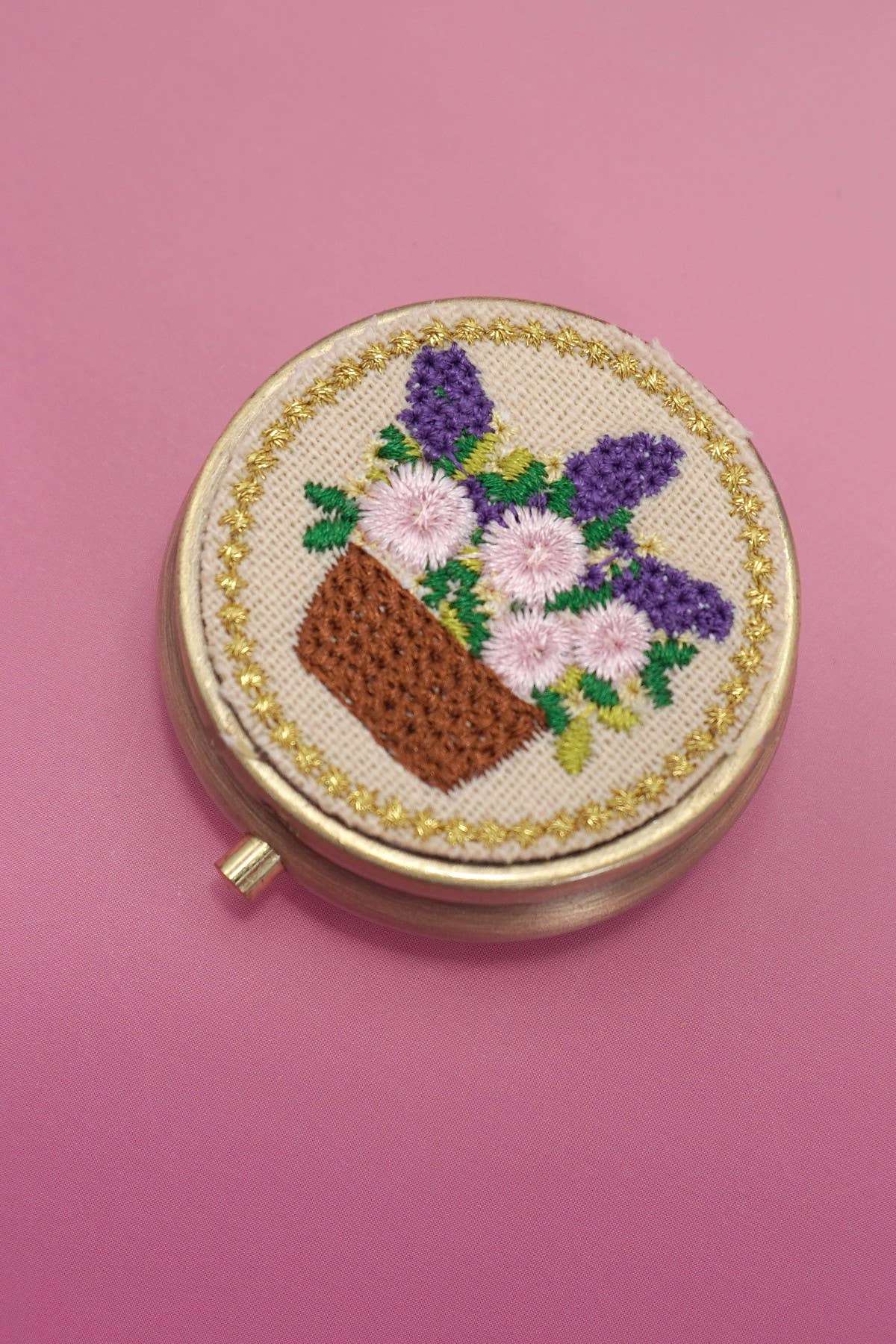 
                  
                    Floral Embroidered Compact Organizer
                  
                