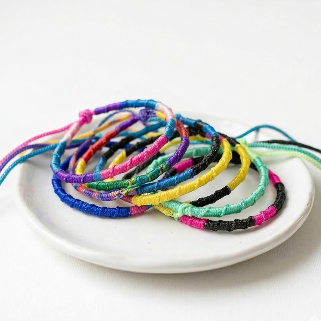 
                  
                    90s Camp Friendship Rope Bracelet
                  
                