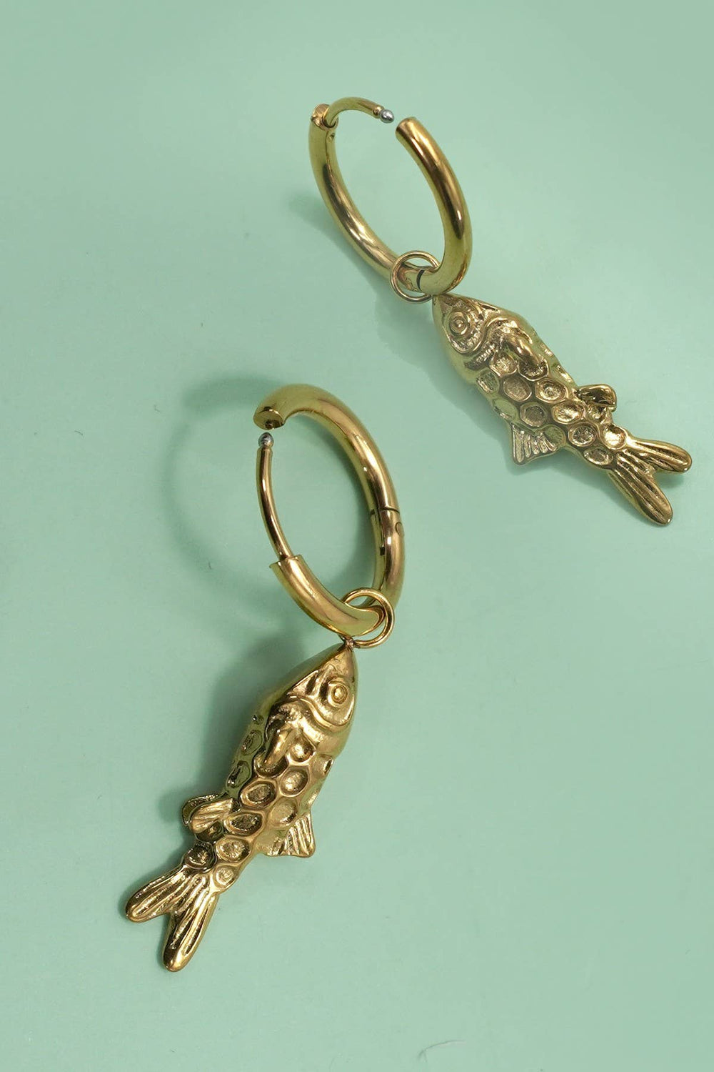 Fish Charm Huggies