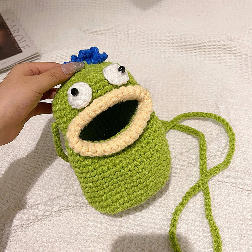 
                  
                    Mouth Monster Crochet Bag
                  
                