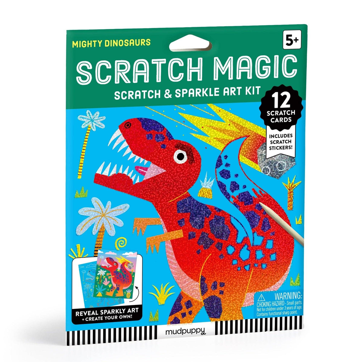 
                  
                    Mighty Dinosaurs Scratch Magic: Scratch & Sparkle Art Kit
                  
                