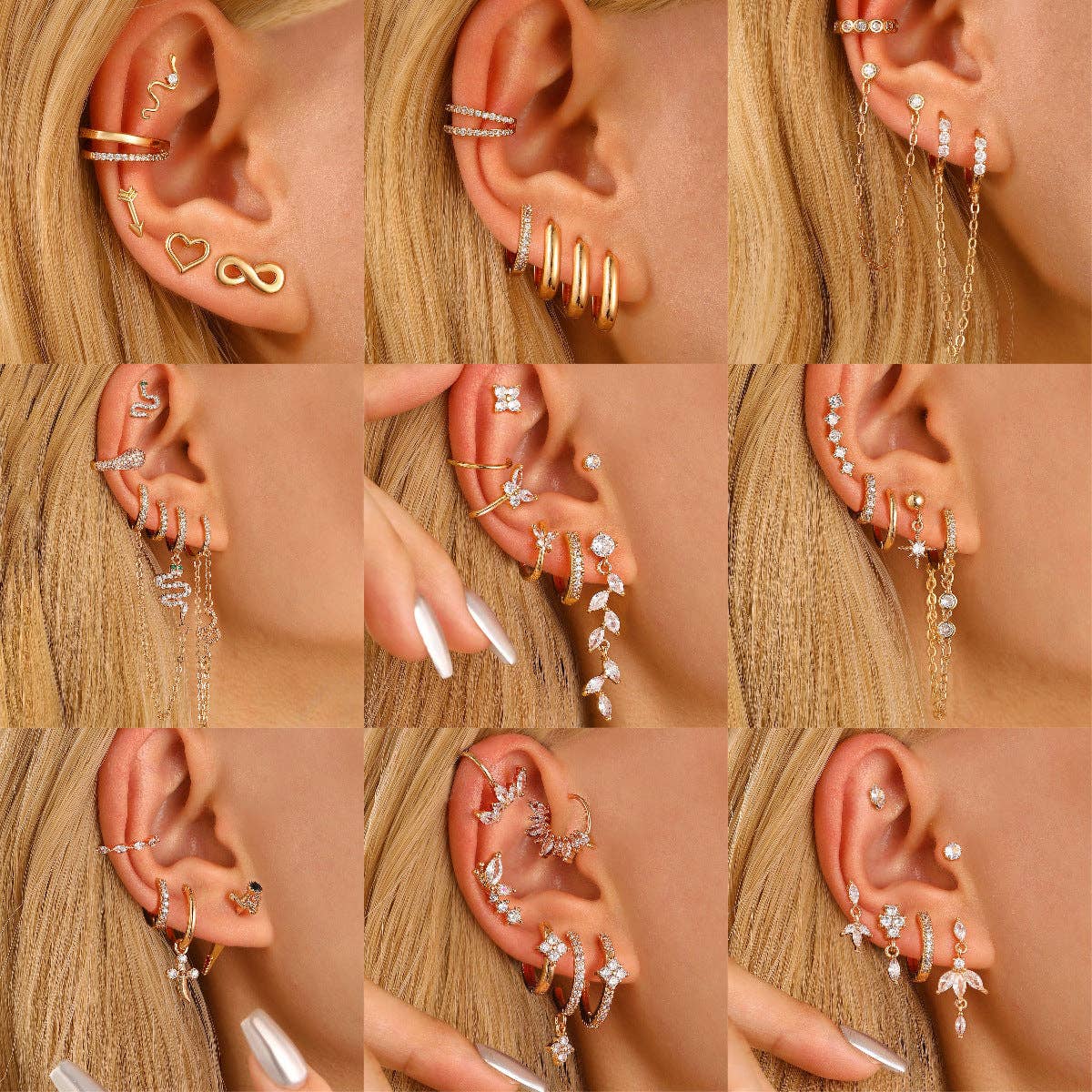 
                  
                    Ear Cuff + Climber Pair
                  
                