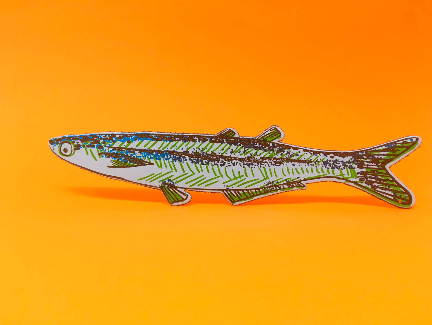 
                  
                    Fish "Any Fin is Possible" Leather Bookmark
                  
                