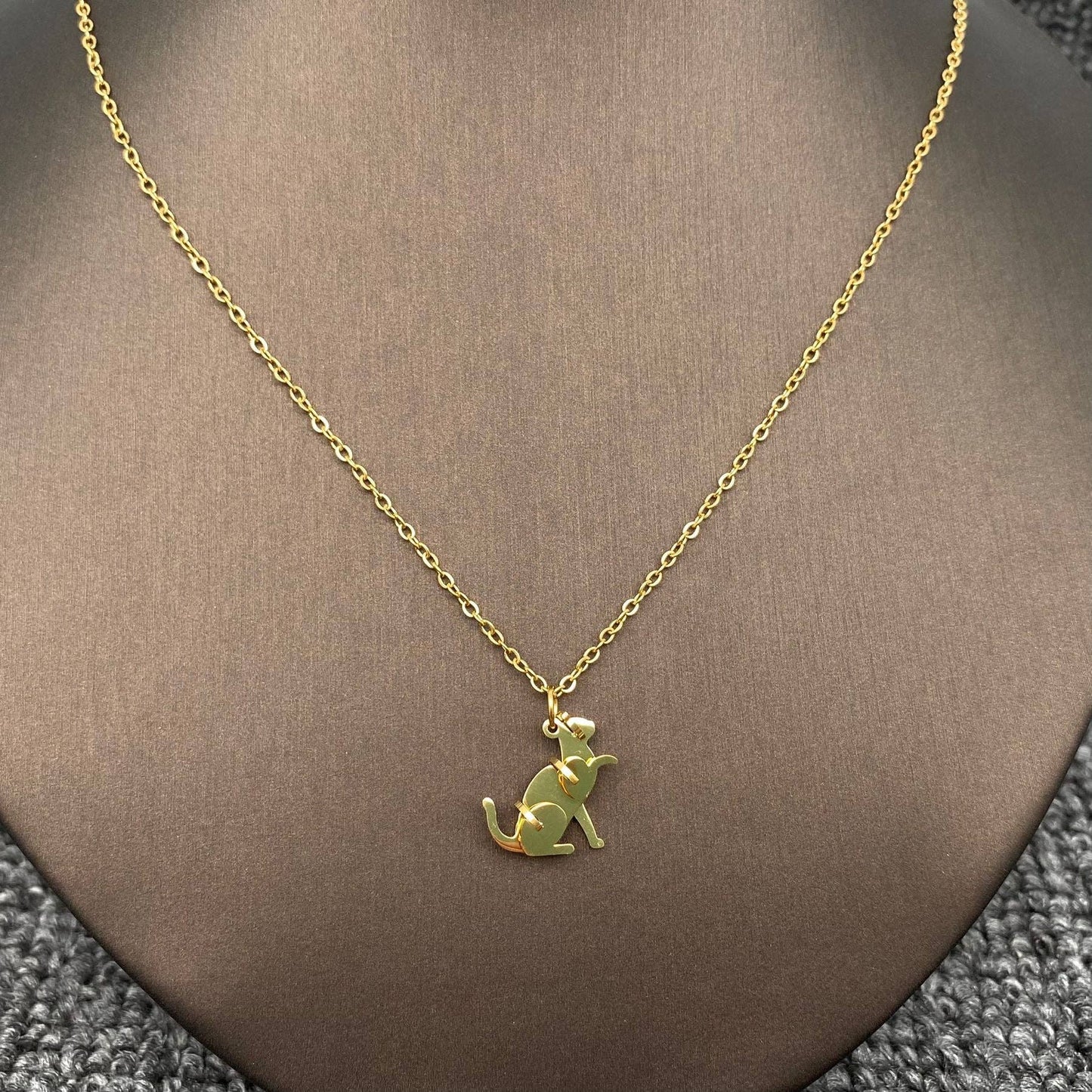 
                  
                    Cat & Dog Mini Models Charm Necklace
                  
                