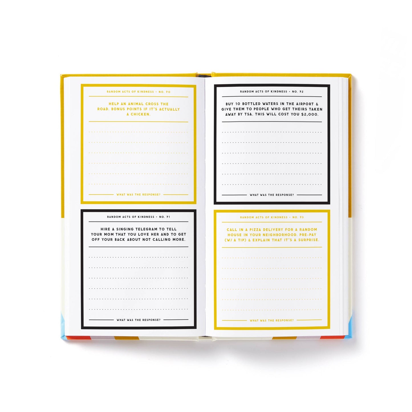 
                  
                    A Billion Random Acts of Kindness Prompted Journal by Brass Monkey
                  
                