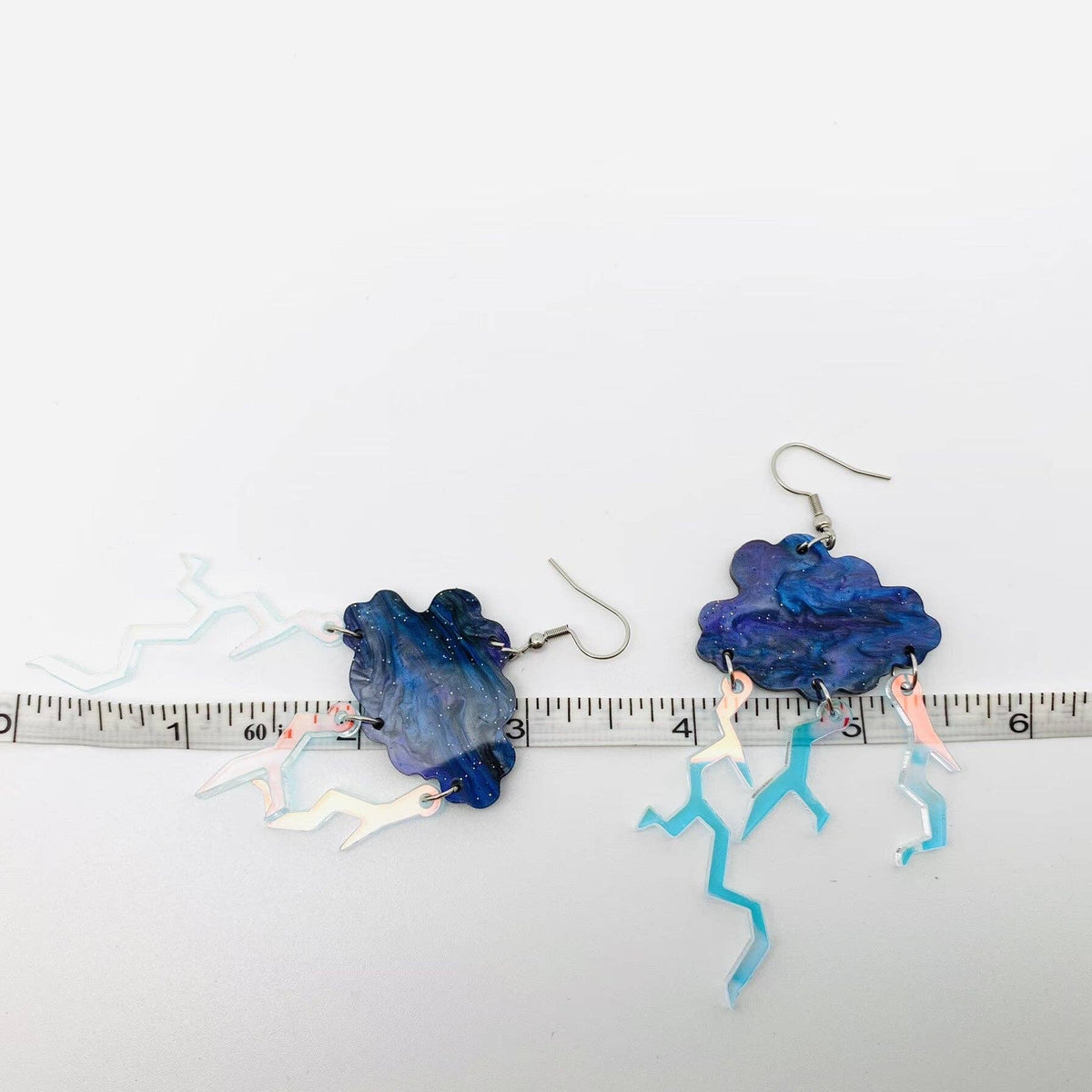 
                  
                    Acrylic Lightning Cloud Earrings
                  
                