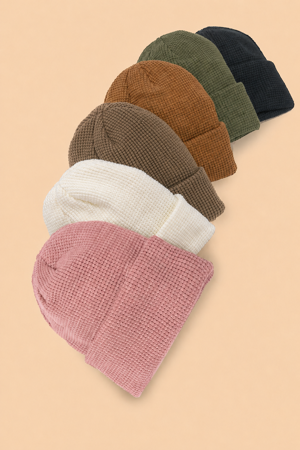 
                  
                    Waffle Knit Beanie
                  
                
