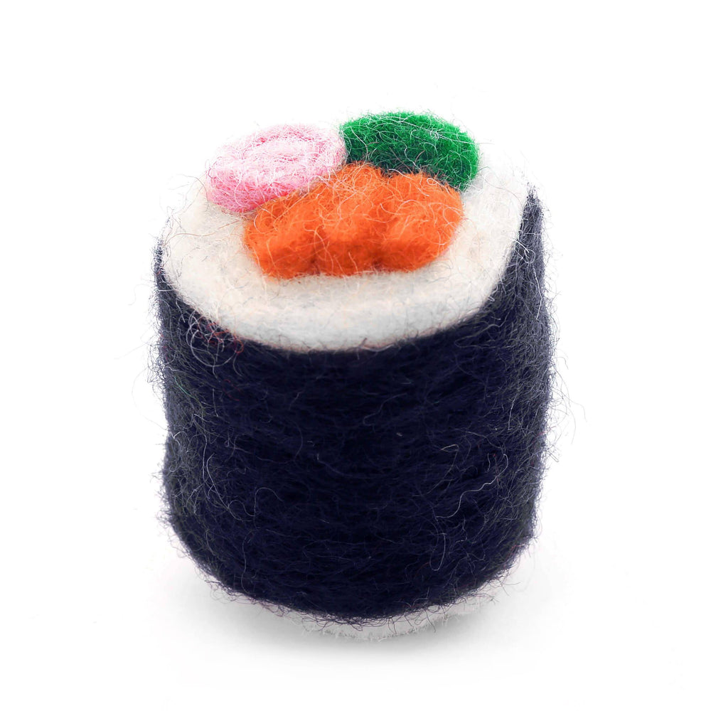 Sushi Catnip Infused Toy-  California Roll